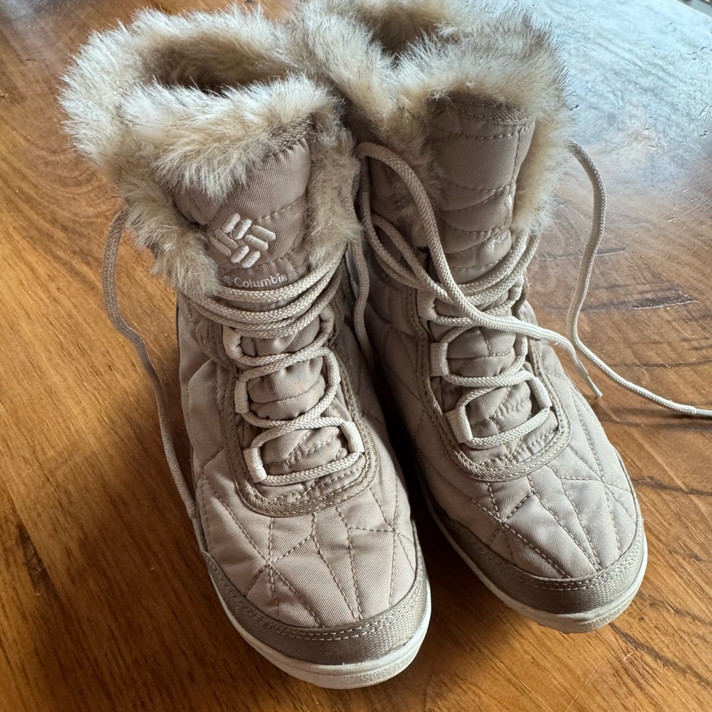 Columbia waterproof boots- like new